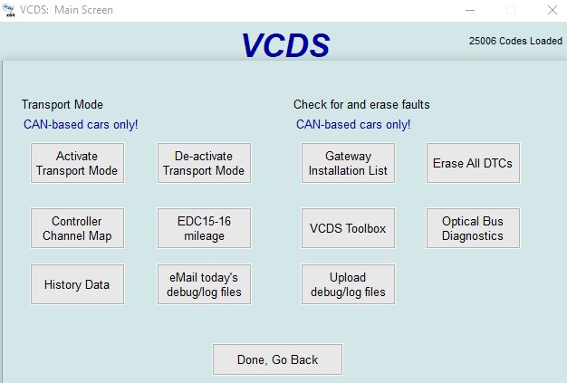 Coding VCDS Application Coding VCDS App